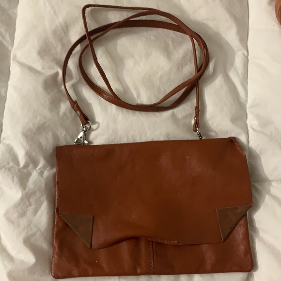 Topshop brown crossbody walltet - Picture 4 of 12
